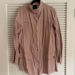 New Look Blush/Tan Utility Jacket with cinched waist